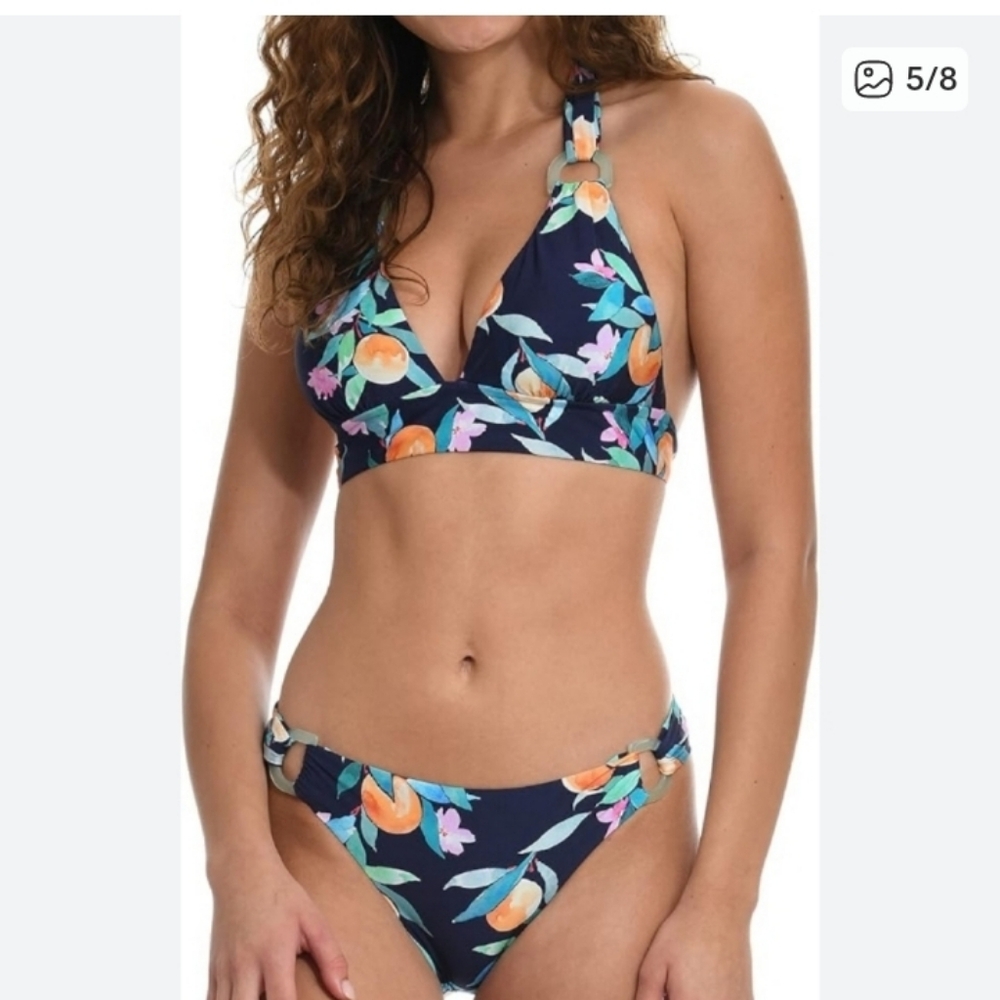 SUNSHINE 79 Triangle Halter Bikini  and Top Set Swimsuit